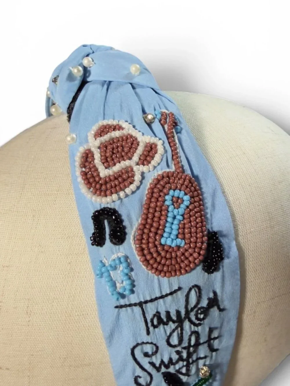 Taylor Swift Country Theme Beaded Headband New